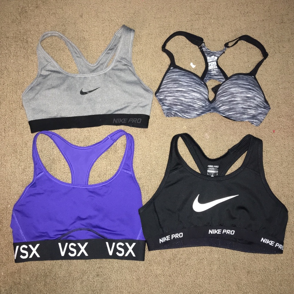 Nike and VS Sports Bras